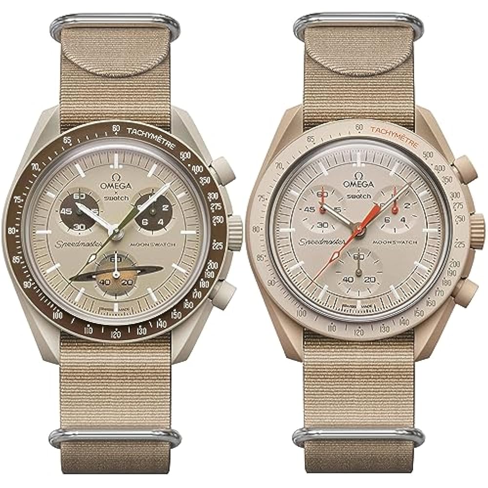 [Ocdin] 20mm Watch Band Omega X Swatch for Omega X Swatch Omega and Swatch Speedmaster Moon Swatc...