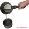 Removable Universal Pot and Pan Handle Grip - Detachable Scald-Proof Bakelite Replacement for Cookware