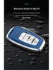 Luxurious Metal Key Case for Hongqi H9, H5, H7, HS7 - Full Protection with Shell Buckle, Fits 21 Models