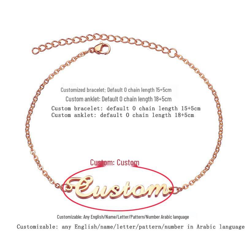 DIY personalizovaná súprava náhrdelníka a náramku z nehrdzavejúcej ocele s náušnicami