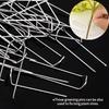 100pcs Metal Floral Pins, 1.81 Inch U Pins for Crafts, Flower Pins Greening Pins, Plant Pins for Indoor Plants, DIY Craft Projects Bouquet