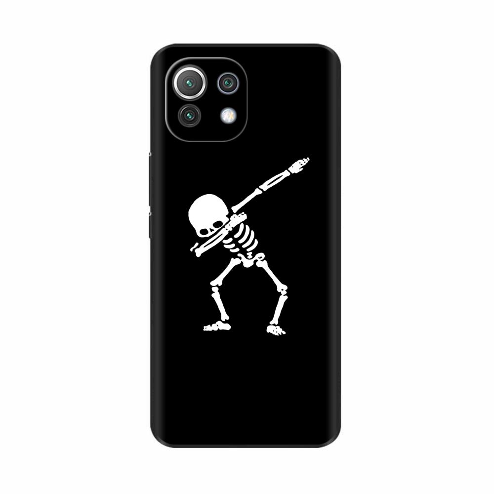 For Xiaomi Mi 11 Lite 5G NE Case Painted Soft Silicon Phone Back Cover For Xiomi Mi 11 Lite Case Mi 11 Lite Mi11 11i Shell Cover