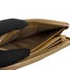 Used Prada Saffiano Leather Zip-Around Wallet Gold Guarantee