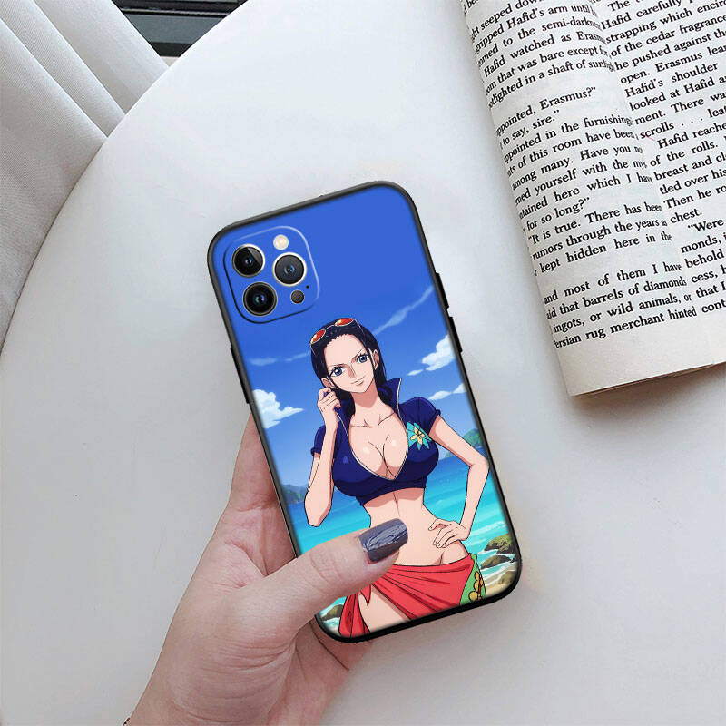 MH121 One Piece Nico Robin Phone Shell Case for Redmi Note 12 12S 12C 13 13C 13R 14 14S 14R 14C Pro Max Plus A3 A3X A4 A5 11A 13X