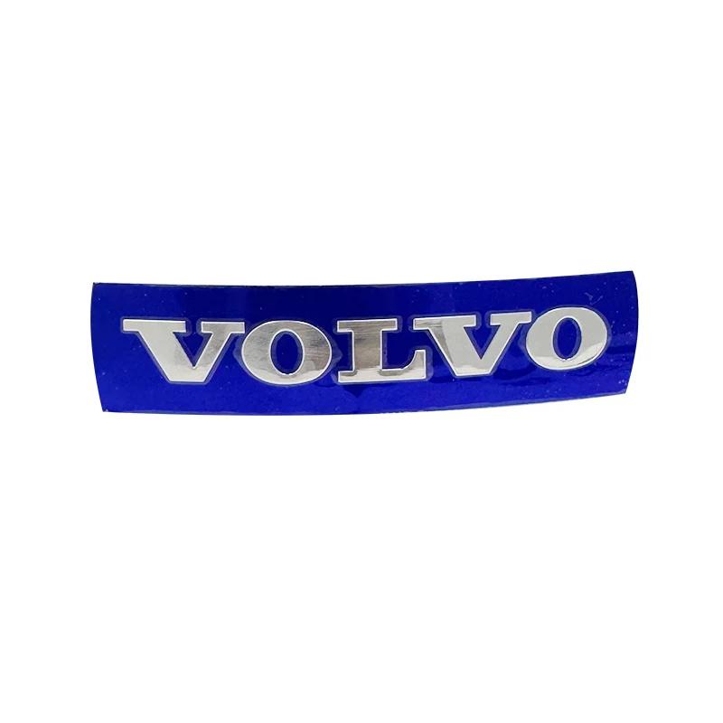 Car Badge Stickers Front Grille Trunk Steering Wheel Logo Rear Trunk Emblem For Volvo Rdesign S80 V40 V50 V60 V70 S80L XC60 XC90