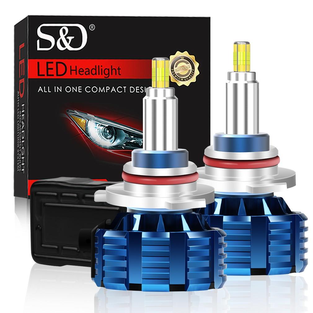2 ks 6stranných 30000LM 3D H7 CSP LED žárovek do světlometů Canbus 360° H1 H11 HB3 HB4 9012 Hir2 Led H8 9006 9005 Auto Turbo světlomet 80W Auto žárovka 12V 6000K