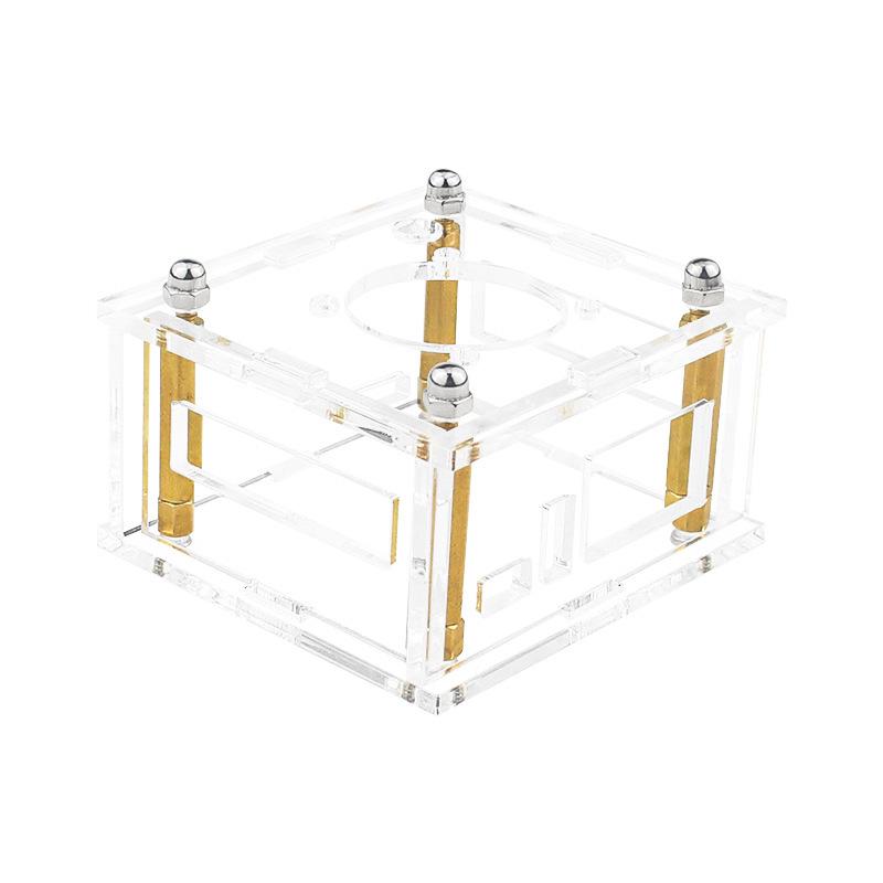Acrylic Case with Cooling Fan for Orange Pi Zero 3 Standard