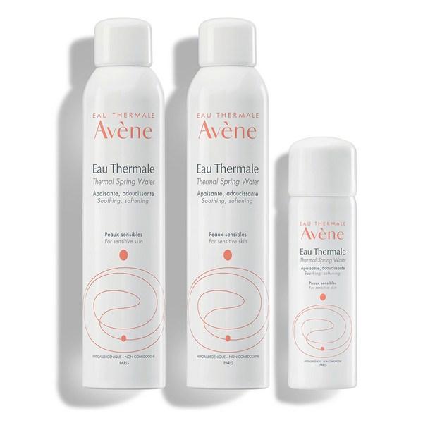 

Avene Eau Термальный спрей с водой из горячих источников 300 мл 2 шт. + 50 мл, 1 комплект