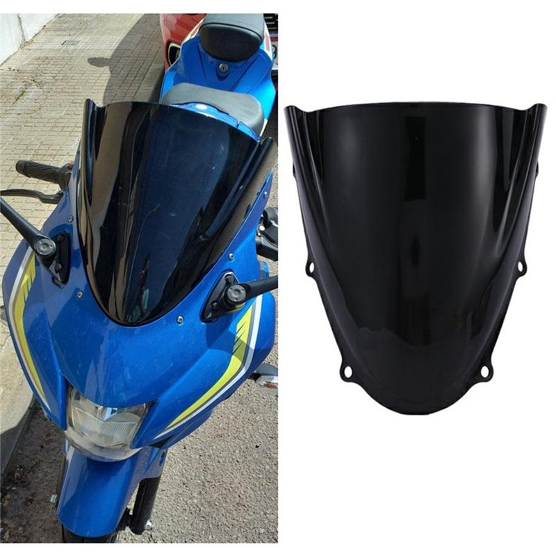 Ac29-Motorcycle Windshield Protector Touring Flyscreen Double Bubble Wind Deflector For Suzuki GSX-R125 R150 2017- Parts