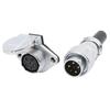 WEIPU WS20 TQ+ZG Multi Core 2 3 4 5 6 7 8 9 12 15Pin M20 Waterproof Connector Electrical Soldering Male Plug Female Socket
