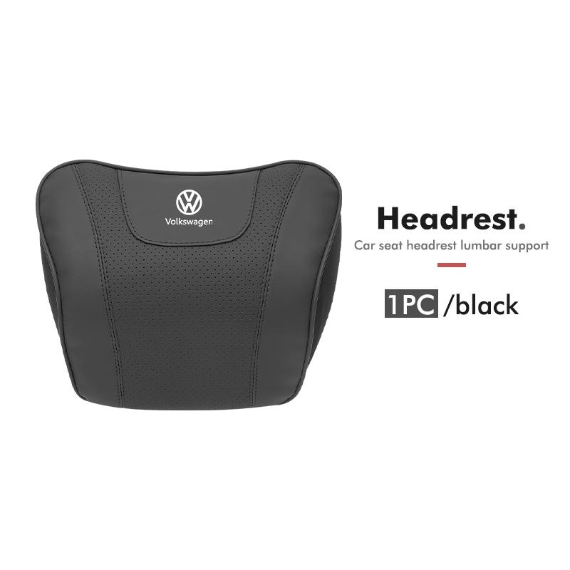 Car Headrest Waist Triangle Pillow Memory Foam Cushion Support For Volkswagen VW Polo Jetta Sagitar Magotan Passat B5 B6 B7 CCOJ2