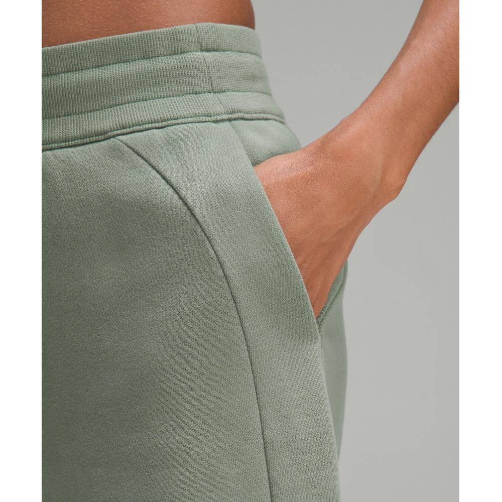 Lululemon Scuba High Rise Short 5  Grey Eucalyptus