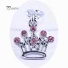 Rhinestone Crown Pet Tag Pendant Collar Jewelry Necklace