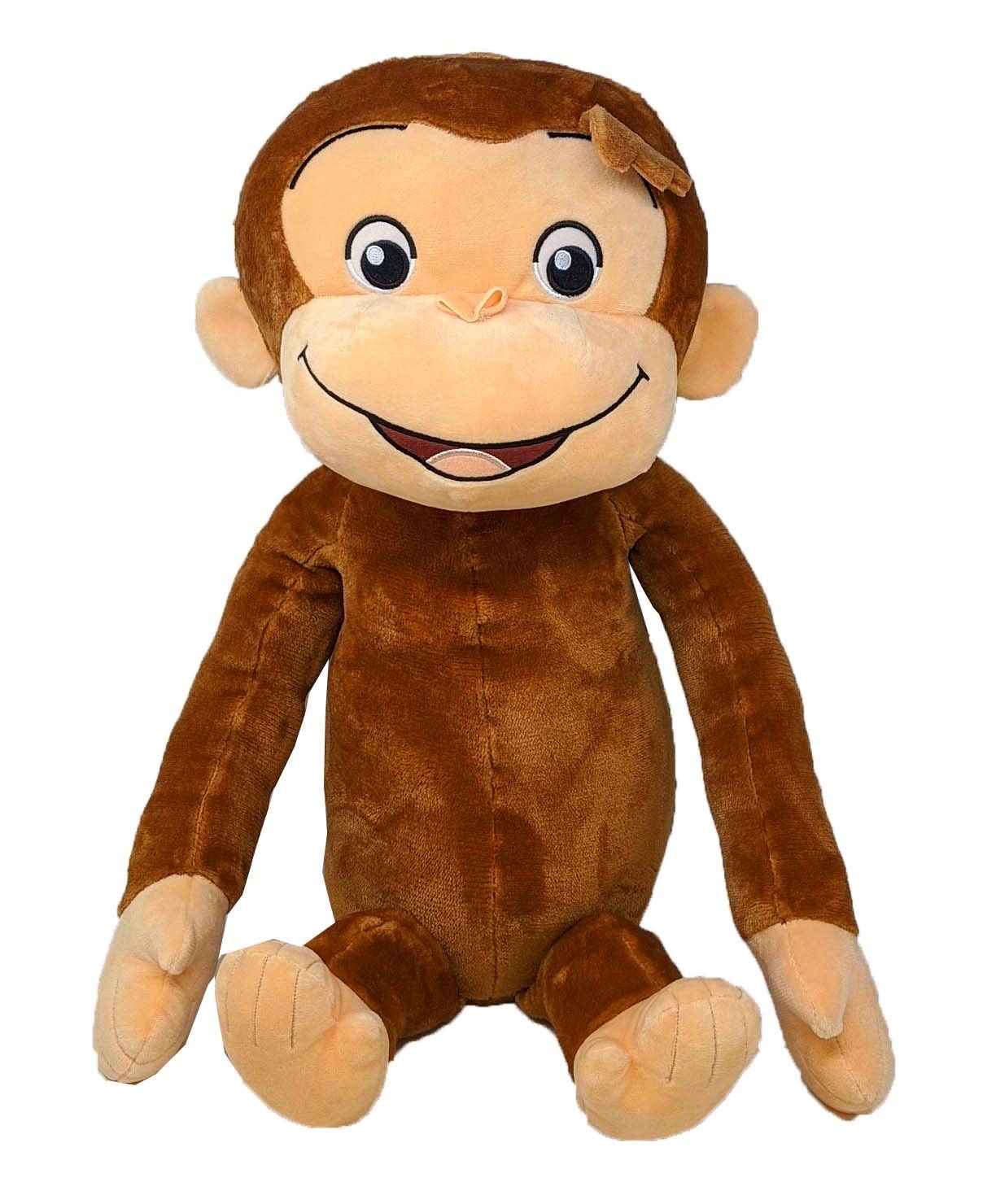 

Curious George Giga Jumbo Smiling Plush Toy Total Length 50cm Approx.