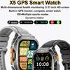 2025 Nové chytré hodinky s GPS s duální frekvencí Mužské 1,96palcový HD AMOLED displej Kompas Bluetooth hovory 5ATM Vodotěsné Sportovní chytré hodinky