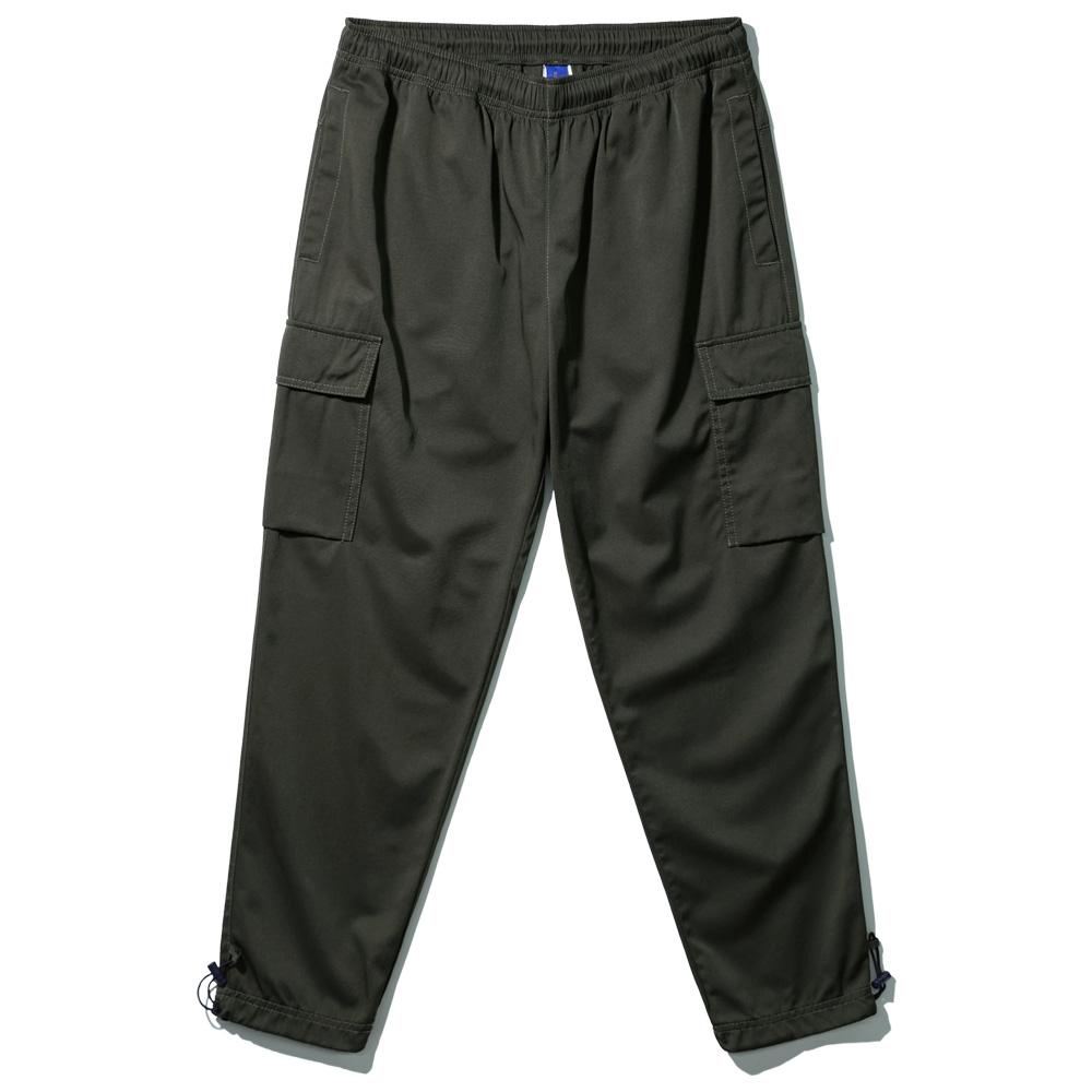 ALVINCLO Plain Nylon String Cargo Pants Dlx1576 (4 Colors)