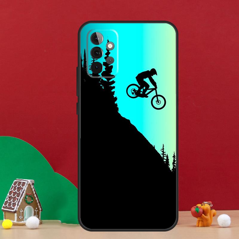 Lustige Fahrrad-Hülle für Samsung Galaxy A54 A06 A16 A26 A36 A56 A53 A32 A52 A33 A13 A55 A35 A15 A14 A34 A17