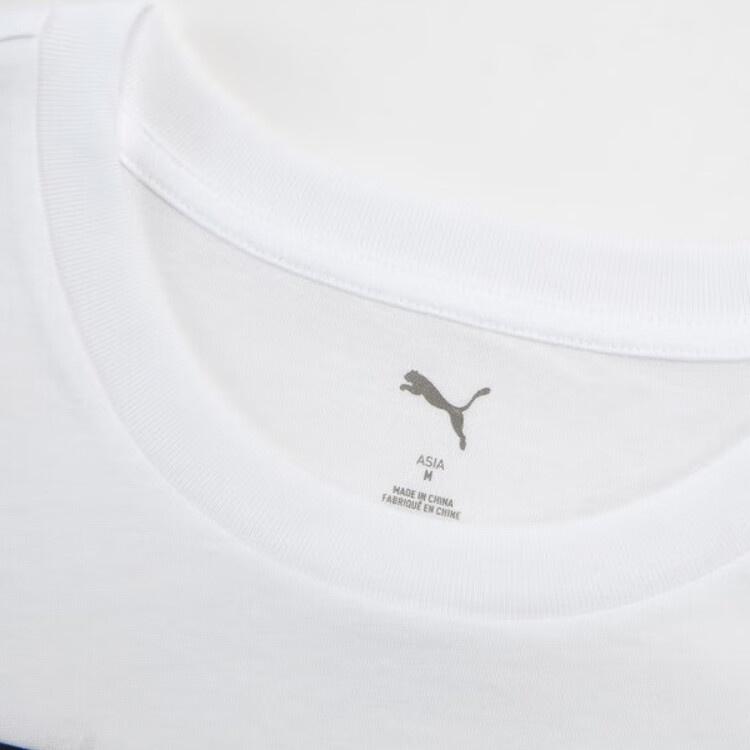 PUMA Basic GRAPHICS T Shirt Men's White 02 690666-02