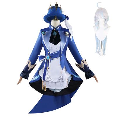Furina Focalors Cosplay Costume   Clothes Carnival Uniform Anime Halloween Party Costumes Masquerade Women Game