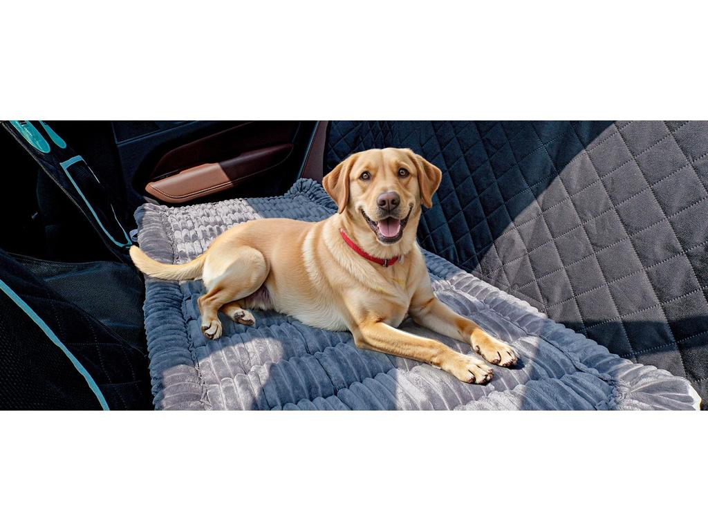 Plush Non-Slip Car Backseat Pet Cushion and Sofa Pad