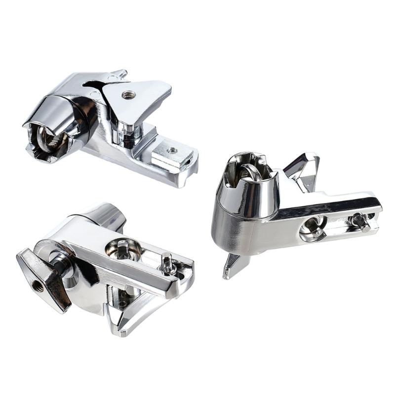 Metal Drum Clamp Stylish Finish Adjustable Rotation Design and Simple Wing Nut Operations for Convenient Attachment