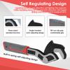 6"8"10"12" Self Adjusting Wrench Universal Plumber Wrench Pipe Wrench Set for 0.27"-1.69"/7-43mm Standard Nut Irregular Nut Pipe