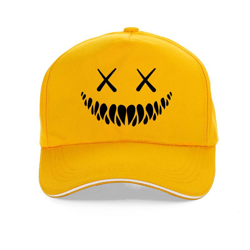 Demon Smiling Face Men Women Baseball Cap Funny Skull Summer Cool Trucker Hats Casual Adjustable Hats