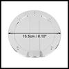 Silver Tone Car Gas Tank Cap Fuel Filler Door Cover for Ford F150 2009-2014 Durable Material