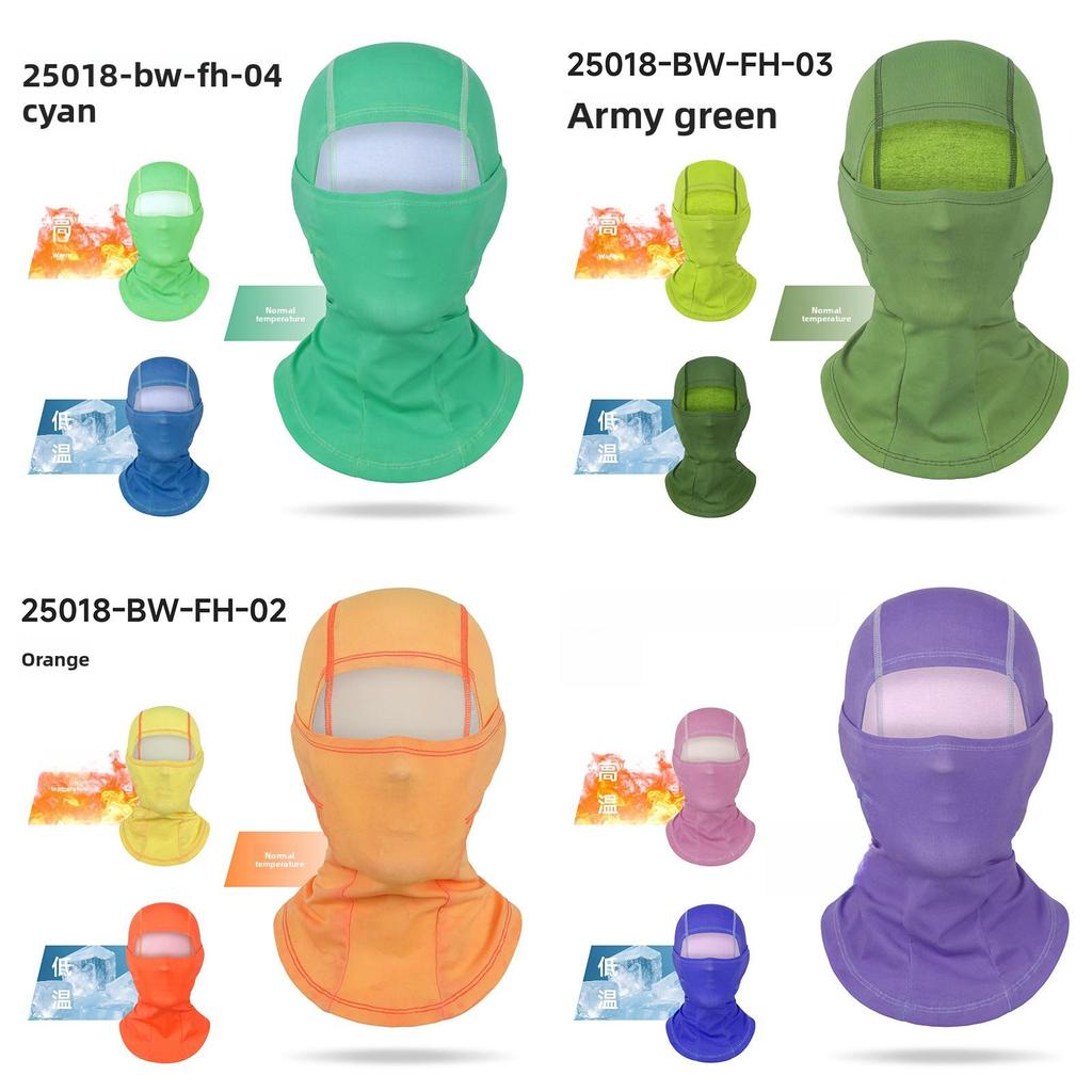 Outdoor Windproof Thermal Colorchange Face Cover For Cycling And Winter Activities