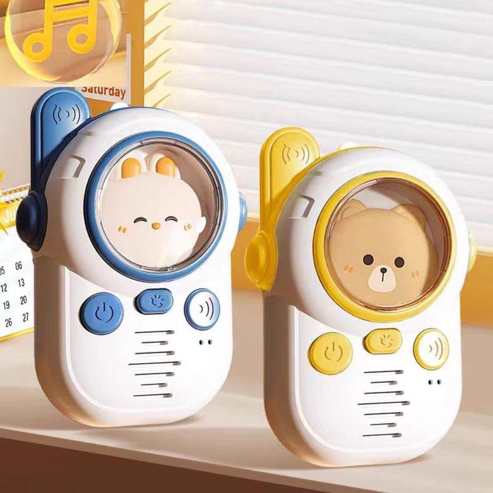 

2Pcs Comfortable Grip Kids Radio Toy Extended Range 2 Way Communication Device Camping Game Gear