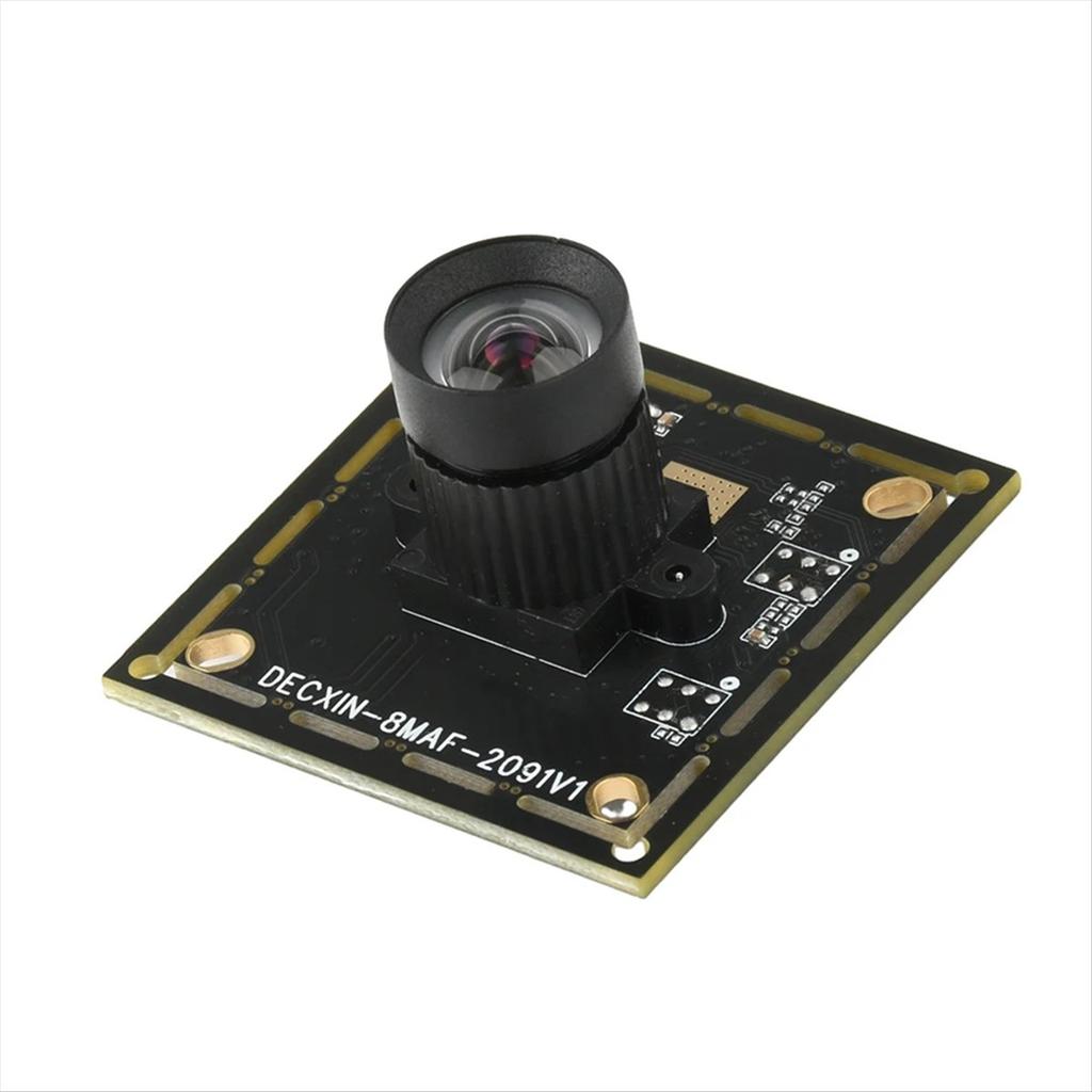 2025 New IMX179 8MP HD Camera Module Fixed Focus Wide Angle Face Recognition/Document Scanning USB Camera for Machine Vision