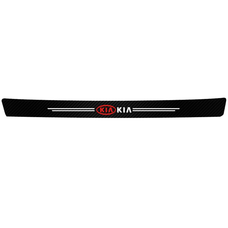 1/4/5Pcs Car Door Sill Plate Sticker Anti-scratch Decals For Kia Stinger Sportage Ceed Forte 5 3 4 K7 K5 K8 K3 Ray Telluride EV6