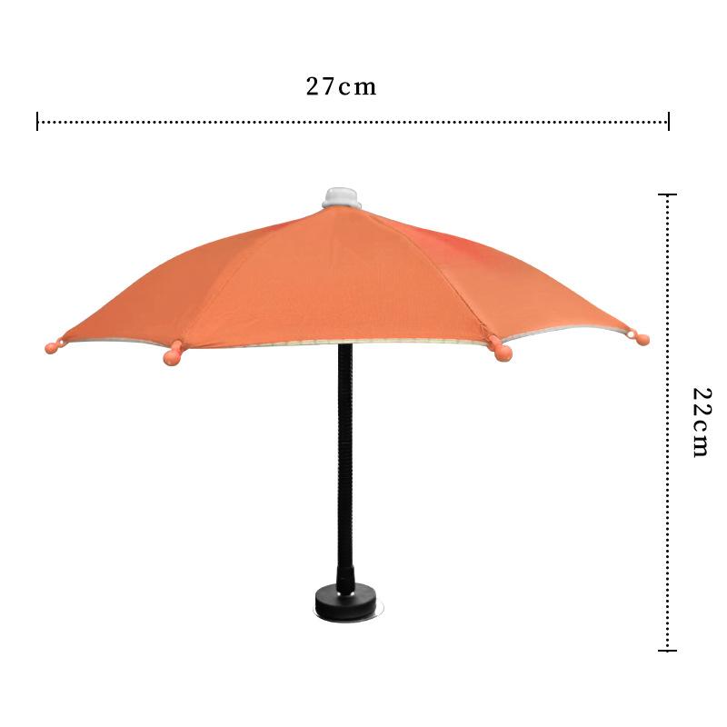 1 Set 360° Rotation Mini Umbrella Anti-glare Sun Shade Cover Magnetic Phone Umbrella For 15/14/13/12 Pro/Pro Max For Phone