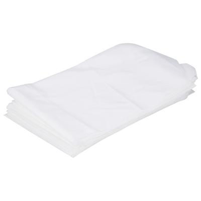 10 sábanas desechables impermeables de tejido no tejido de 180 x 80 cm para masajes y belleza, color blanco