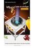 High-Pressure Stainless Steel Single Burner LPG Stove for Commercial Use