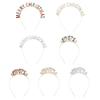 Holiday Headbands Fashionable Christmas Headpiece Sequins Headbands for Christmas and New Year's Parties
