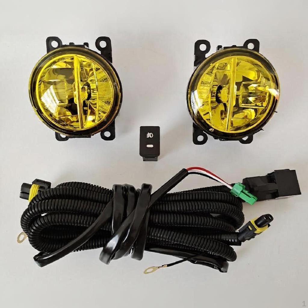 Fog Lights Assembly, Front lightemitting diode DRL, for Mitsubishi Voyager 20162021, High