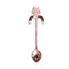 Cute Cat Coffee Spoon Stainless Steel Tea Ice Cream Spoon Teaspoon Xmas Gifts
