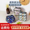Kids Insulated Lunch Bag School Children - Oxford Fabric Dinosaur Print Thermal Tote 20x10x26cm Portable Handheld