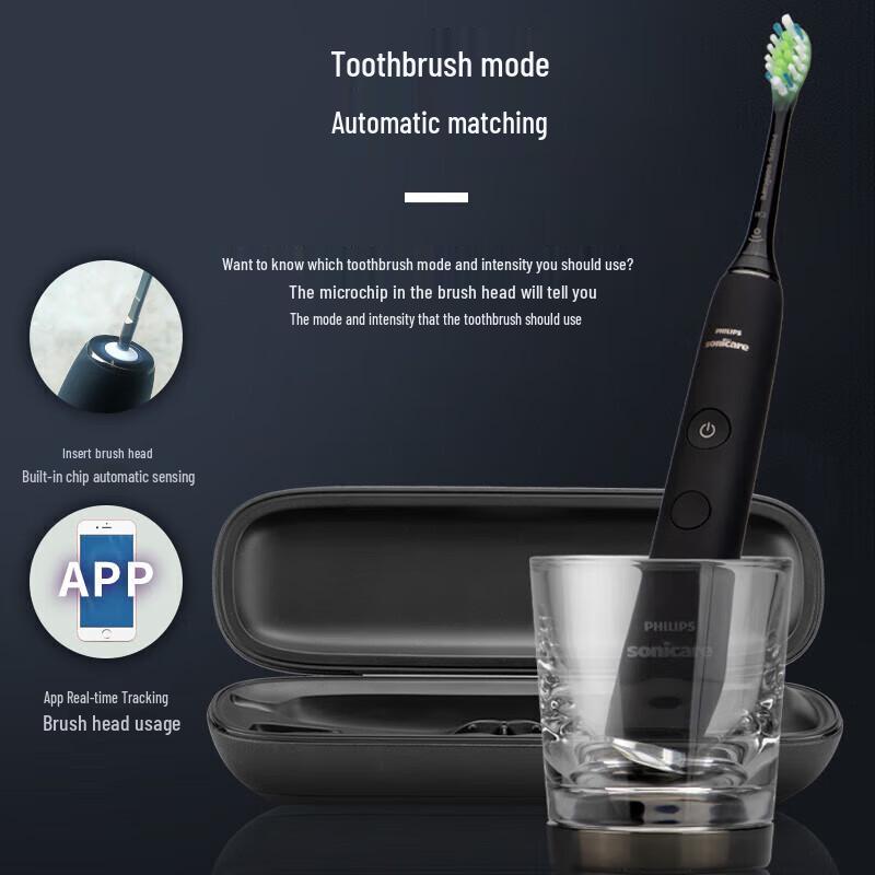 Philips DiamondClean Smart Sonic Electric Toothbrush CN plug (adapter included)