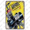 Poster Bicicletta Retrò Lattine Metalliche Segni Rider Uomini Donne Bambini Lastra Metallica Decorazione Artistica da Parete Garage Bar Club Soggiorno Casa