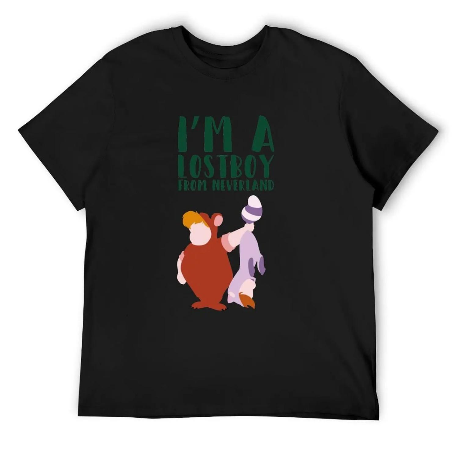 Lost Boy T-Shirt summer 2025 rapper graphic tees funny shirt cotton cotton graphic tees oversized t shirt men S