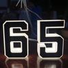 LED House Number Waterproof Acrylic Illuminated Home Address Number Modern Lighted House Number for Outside Yard Shop