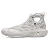 KT8 Cushioning Anti-Slip And Wear-Resistant High-Top Basketball Shoes Light Gray Sneakers 112311101-4