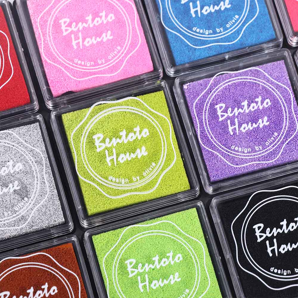 Decor for Stationery Oil Based Ink Pad Stamps Fingerpaint Painting Stamp Scrapbooking Decoaration