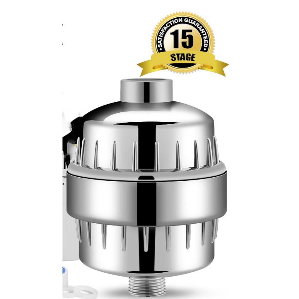 

Фильтр для воды 1 шт., фильтрация для кухонного крана, удаление хлора, тяжелых металлов, фильтрованная душевая головка, смягчение жесткой воды