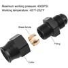 Male Flare To 5/16" Fuel Hardline Tube Fitting Adapter Connector Alloy For 5/16" OD Alloy Tube with Brass Ferrule for Gas Liquid
