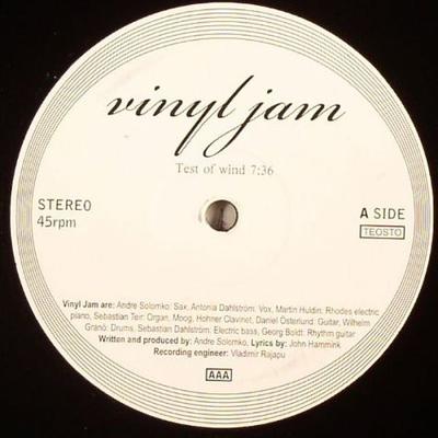 12-Zoll Schallplatte VINYL JAM - Test Of Wind BISAM0002 Vinyl Jam Recor 2008 Finnland Jazz Gebraucht