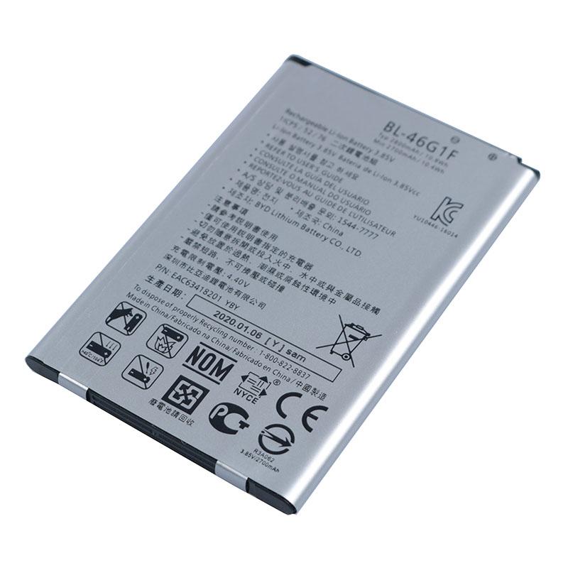 Original K20 Phone Battery For LG K425 K428 K430H 2800mAh 2017 Version BL-46G1F