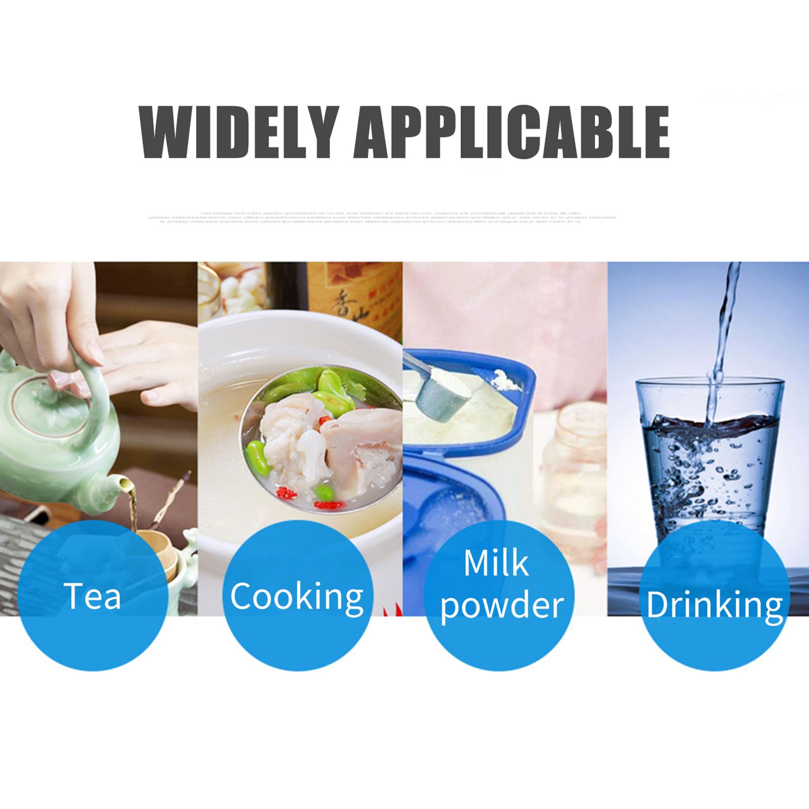 Faucet Water Filter with 8 layer Cartridge Tap Water Purifier Filtration System Dual Output Water Purifier for Hard argento